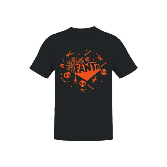 Officially Licensed Fanta Halloween Spooky Spider Men's T-shirt