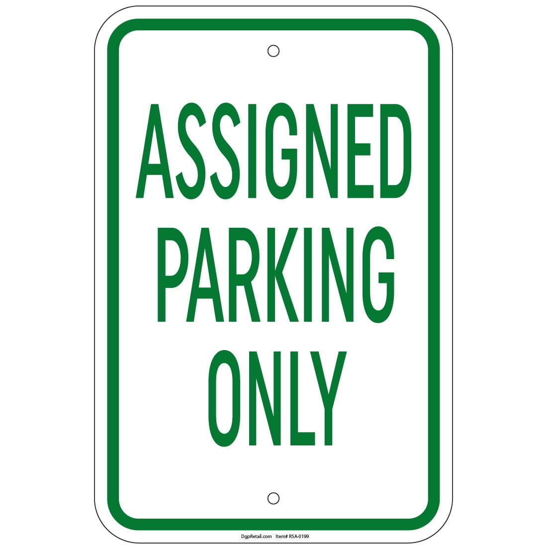 Ambulance Parking Only Sign 12 X 18 Heavy Gauge Aluminum Signs