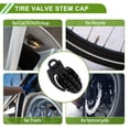 thumbnail image 3 of Unique Bargains 4 Pcs Tire Valve Stem Caps Decorative Grenade Shape Tyre Valve Dust Covers Aluminum Alloy Plastic  Black 36.5mm, 3 of 7
