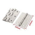 thumbnail image 4 of XJS Cabinet Stainless Steel Screw Mounted Door Hinges with mounting Screws (2.5" 6 Pcs), 4 of 4