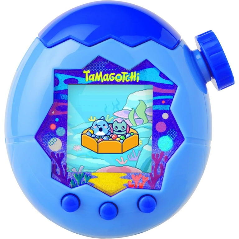 Bandai Tamagotchi Paradise Digital Pet Blue Water Shell - Walmart.com