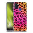 thumbnail image 1 of Head Case Designs Mad Prints Pink Leopard Soft Gel Case Compatible with Samsung Galaxy A21s (2020), 1 of 7