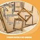 thumbnail image 4 of BRIGHTFUFU 24 hojas de marcos de fotos Vintage, pegatinas de pared, marco de fotos familiar, pegatinas decorativas para pared, papel tapiz artesanal, decoración de pared de PVC extraíble, 4 of 7