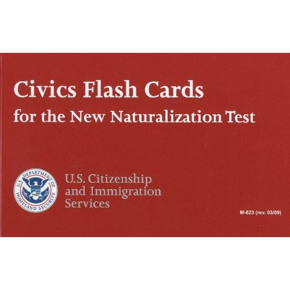 Pre-Owned Civics Flash Cards for the New Naturalization Test Paperback