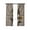 Brown, variant on Funny Farm Animals Blackout Curtains 45 Inches Length, Vintage Barn Brown Sunflowers Window Treatment Thermal Insulated Drapes for Bedroom Living Room 2 Panels 84x45 Inches