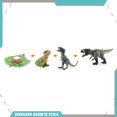 thumbnail image 4 of 4x Simulación Dinosaurio Playset Ciencia Juguete Playset Dinosaurio Juguete Tiranosaurio 152.4g Zulema Figuritas de ciclo de vida, 4 of 8