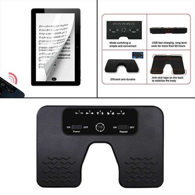 Pedal de música universal antideslizante perfecl para tabletas Piano