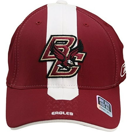 - NCAA Reebok BC Boston College Eagles Champs Bowl patch on side One-Fit Adult Flex Cap Hat