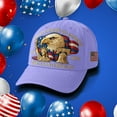 thumbnail image 7 of Commemorative US 250th Anniversary Patriotic Baseball Cap Adjustable Bald Eagle Print Stylish National Pride Hat for Men Women Red White Blue Gift Time-Limited Price Slashes & Steals, 7 of 7