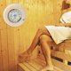 thumbnail image 2 of Termómetro digital higrómetro humedad medidor de temperatura, para uso en la sala de sauna Feliz Sencillez, 2 of 5