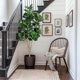 thumbnail image 2 of 6ft artificial multi-stem fiddle leaf ficus tree: fake green tree con pot para indoor y outdoor home, oficina, sala de estar, y bathroom decoration, 2 of 5
