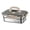 2000ml, variant on Lynono Co.,Ltd Kitchen Food Storage Container With Secure Locking Lid And Handle Leakproof Insulated Lunch Box For Work School Travel