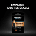thumbnail image 3 of Pila Alcalina Duracell AAA C/6 Duracell duracelloptimum$potencia extra$mayorduracion, 3 of 5