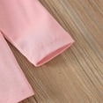 thumbnail image 4 of Ketyyh-chn99 Long Sleeve Big Girls Shirts Toddler Girls Ribbed Ruffle Tops Stylish Long Sleeve Shirts For Kid Size for 130,Pink, 4 of 9