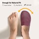 thumbnail image 4 of Zapato sin cordones para mujer, descalzo, cómodo, color burdeos, talla 5US, 4 of 7