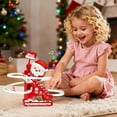thumbnail image 4 of BotaniNest Santa Train With Track Novelty Animated Motion For Kids And Adults Festive Holiday And, 4 of 7