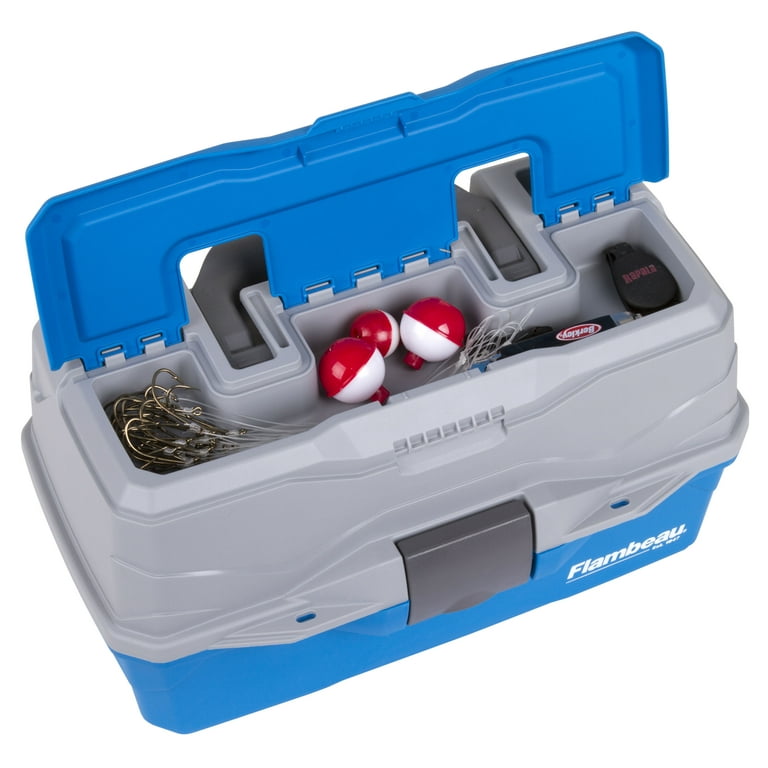 Flambeau Classic 2- Tray Tackle Box - Blue