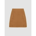 thumbnail image 3 of High-Waist Side-Slit Skirt, 3 of 6