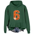 thumbnail image 2 of Womens Striped Zip up Hoodies Long Sleeve Slim Fit Hoodies Sweatshirts，zipper Classic Hooded Jackets with Pockets Outdoor Tops Pink XL, 2 of 3