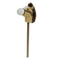thumbnail image 4 of Kid Connection Plush Riding Stick Horse, Brown, Ages 3+, Toddler Toys, 4 of 7