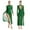 Green, variant on Womens Lyrical Dance Dress Glittery Rhinestones Sheer Mesh Flowy Split Maxi Dress Leotard Dresses Navy Blue M