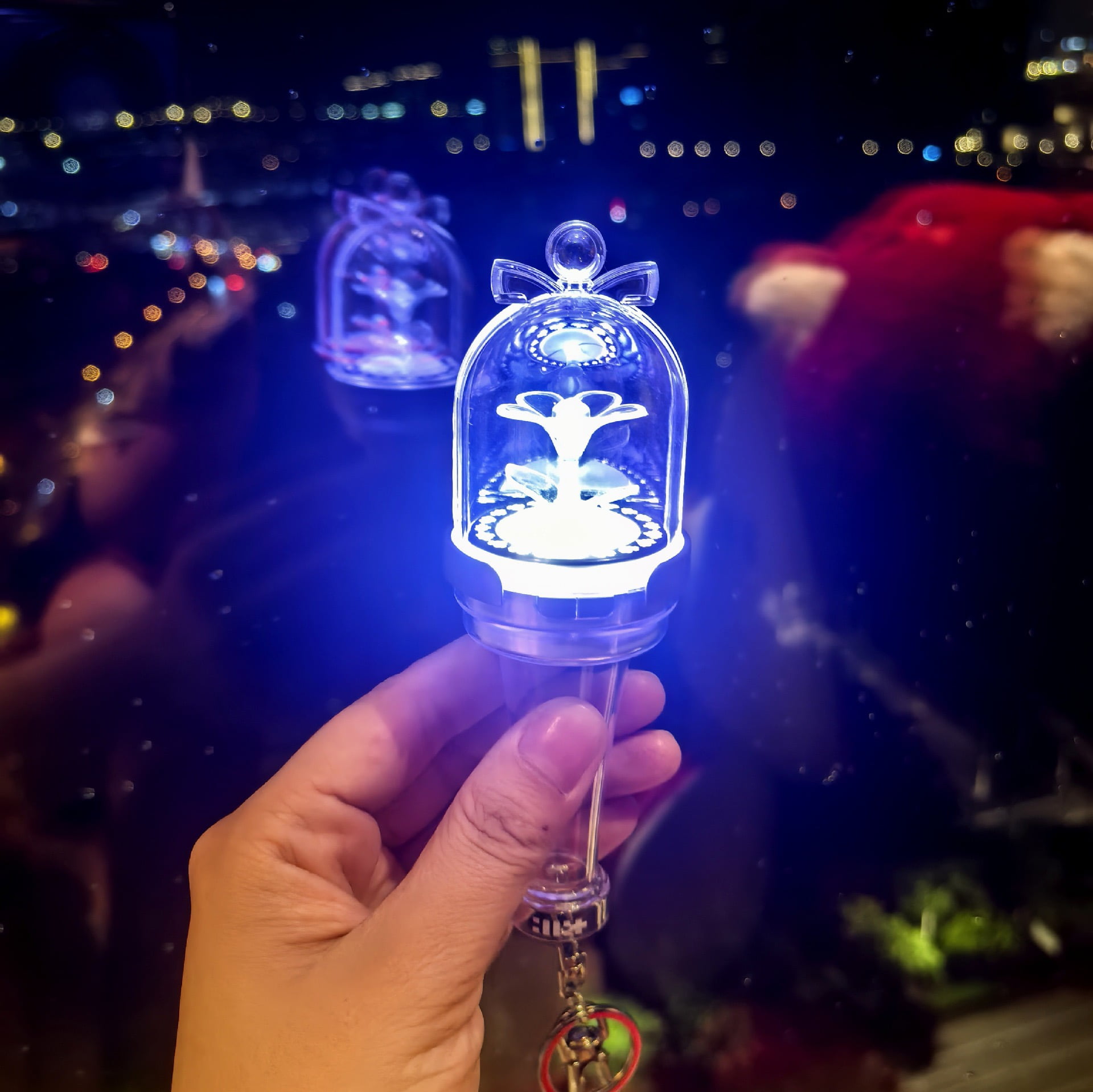 ILLIT Lightstick Keychain,K-pop Keyring Pendant Bag Accessories