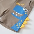 thumbnail image 4 of YunPes Toddler Baby Boys Pull-On Shorts Summer Cute Cartoo𝐧 Dinosaur Print Shorts Kids Outdoor Beach Swimming Pants, 4 of 4