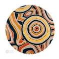 thumbnail image 2 of Teppich Homes Handmade Round Tufted Wool Rug 14x14 - Geometric Pattern Carpet for Living Room And Hallway, 2 of 7