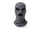 Gray, variant on 3 Hole Full Face Hood,Solid Color Soft Fabric Winter Windproof Full Face Balaclava,Motorcycle Riding Ski Thermal Head Cover Hood Gray