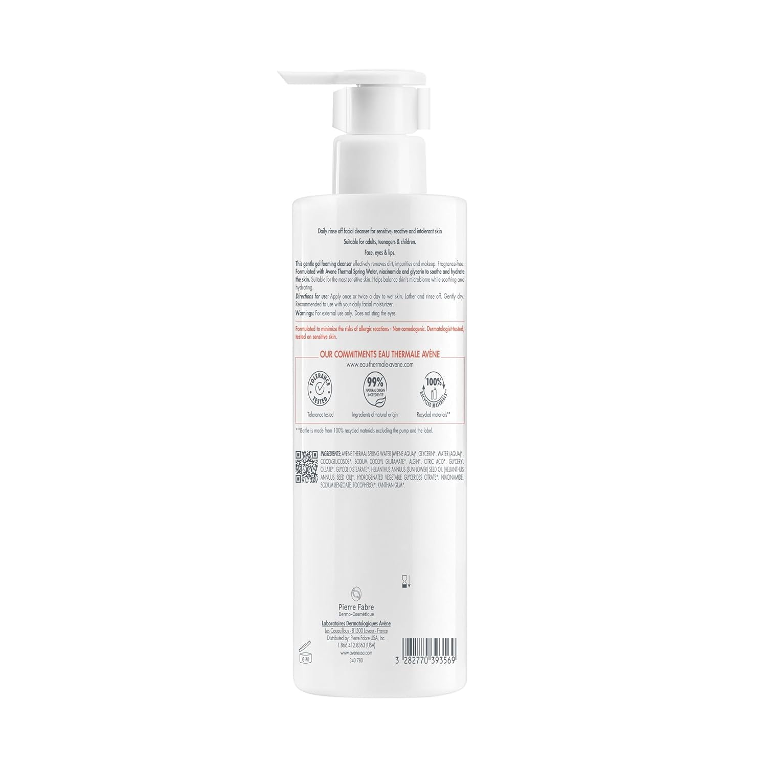 Tolerance Foaming Facial Cleanser