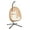 YE-BE, variant on Egg Chair with Stand, Patio Wicker LHBcraft Hanging Chair, Hammock Swing Chair, 350LBS Capacity for Bedroom, Balcony, Garden
