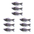 thumbnail image 4 of Yuarrent Señuelos de Pesca de 3 piezas, cebo falso vívido reutilizable de plástico con cuentas, cebos de natación portátiles, accesorio de Crankbait Type1 NO1 Yuarrent CBP501933, 4 of 6