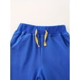thumbnail image 4 of WIBACKER 2-7T Toddler Boys' Sweatpants 100% Cotton Solid Color Jogger with Pockets Elastic Waist Pants for Kids Girls School Sports, 4 of 7