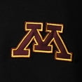 thumbnail image 4 of Men's Colosseum Black Minnesota Golden Gophers Tortugas Logo Quarter-Zip Jacket, 4 of 4