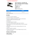 thumbnail image 2 of Outer Tie Rod End - Compatible with 2002 - 2010 Saturn Vue 2.4L 4-Cylinder 2003 2004 2005 2006 2007 2008 2009, 2 of 2