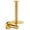Brushed Gold, variant on Vertical Toilet Paper Holder, Aomasi SUS304 Stainless Steel Toilet Tissue Roll Hanger with Round Plate, Bathroom TP Roll Organizer, Wall Mounted, Brushed Nickel