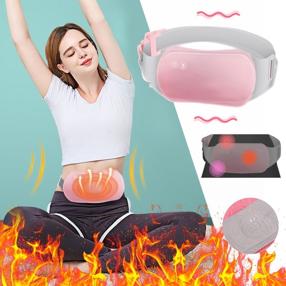 USB Heated Belt for Winter Sports Support and Lower Back Rechargeable Thermal Waist Wrap