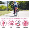thumbnail image 4 of training wheels flash mute wheel bicycle stabiliser mounted Kit, 4 of 4