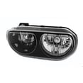thumbnail image 2 of For: 2008-2014 Dodge Challenger Headlight Black Bezel Pair Driver and Passenger Side CH2505127, 2 of 5
