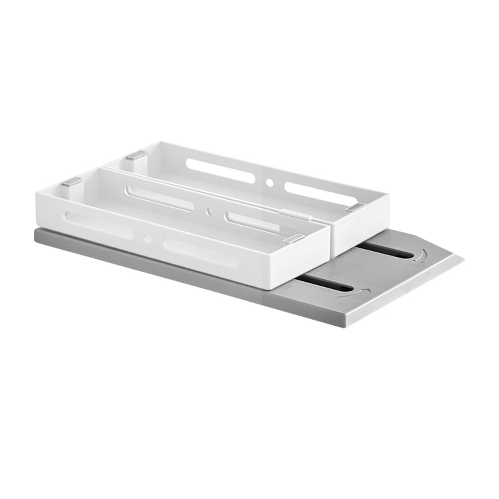 MATHOWAL Pullout Rotating Storage Rack Kitchen Seasoning Holder