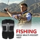 thumbnail image 2 of Naiovety Chaleco de pesca NERIES con bolsillos delanteros Accesorios de chaleco de varios tamaños Type3 NO3, 2 of 6