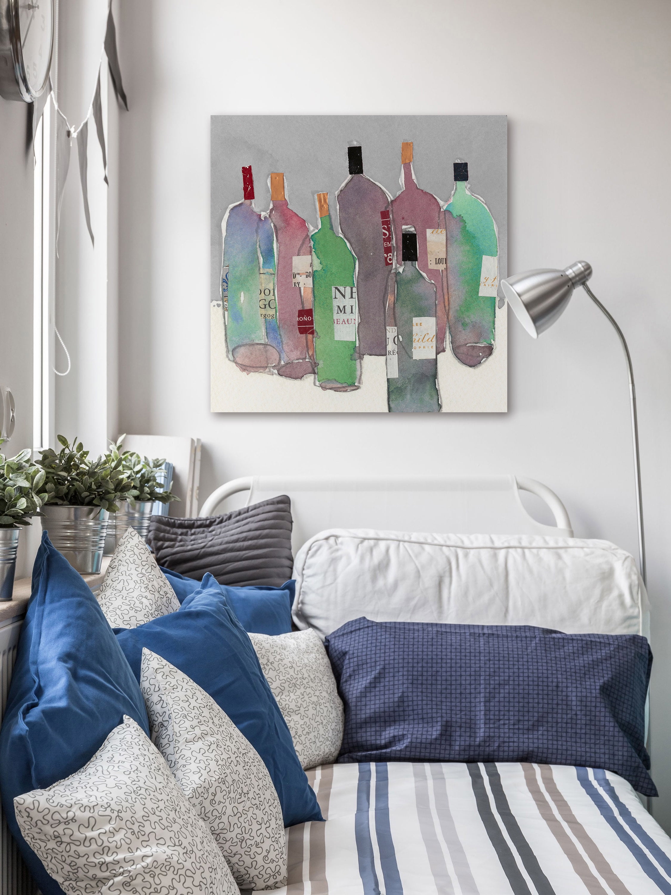 Marmont Hill Wine Party II Painting Print on Wrapped Canvas