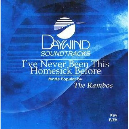 I've Never Been This Homesick Before, Accompaniment Cd