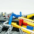 thumbnail image 6 of Technical Parts Pieces Sets Liftarm Beams Bricks Bulk Axles Pins Panels Frame Beams Connectors, 580 Pieces Compatible with Technical-Block MOC Buildings Toys for Boys Adults Kids Age 6+, 6 of 6