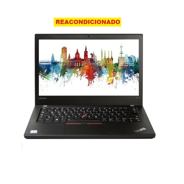 LAPTOP Lenovo ThinkPad T470- 14"-Intel Core™ i5-6a Generación, 8GB RAM 512 GB SSD , REACONDICIONADO