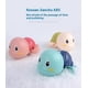 thumbnail image 5 of Baby bath water toy for Toddlers 3 4 5 Year Old Girls Boys,Babies Bathtub Water Dinosaur Toys for Shower Bath Time,Safe Fun Infant Interactive Splash Toys,Lovely Clouds Dino,3 Strong Suction Cups, 5 of 5