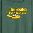 thumbnail image 3 of The Beatles - Yellow Submarine Logo - Women's Lightweight French Terry Long Sleeve Shirt, 3 of 6