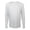 White, variant on Victory Outfitters Men's Active Long Sleeve Performance Tee - Royal - Large