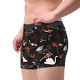 thumbnail image 3 of Bingfone Animal Koi Fish Men's Underwear - Casual Stretch Boxer Briefs-Small, 3 of 7