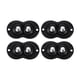 thumbnail image 2 of Muebles Caster Autoadhesivo Hardware de rueda universal (bola doble) Negro 4pcs, 2 of 3